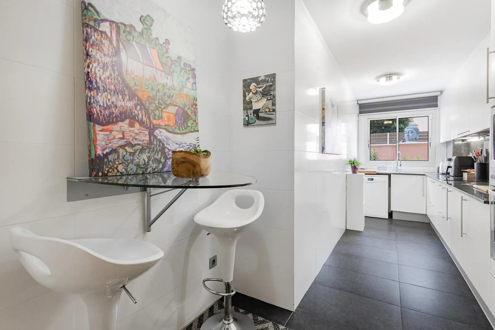 Pool Luxury 2 Bedrooms - 2 Terraces - Parking - Long Term Barcelona Spain